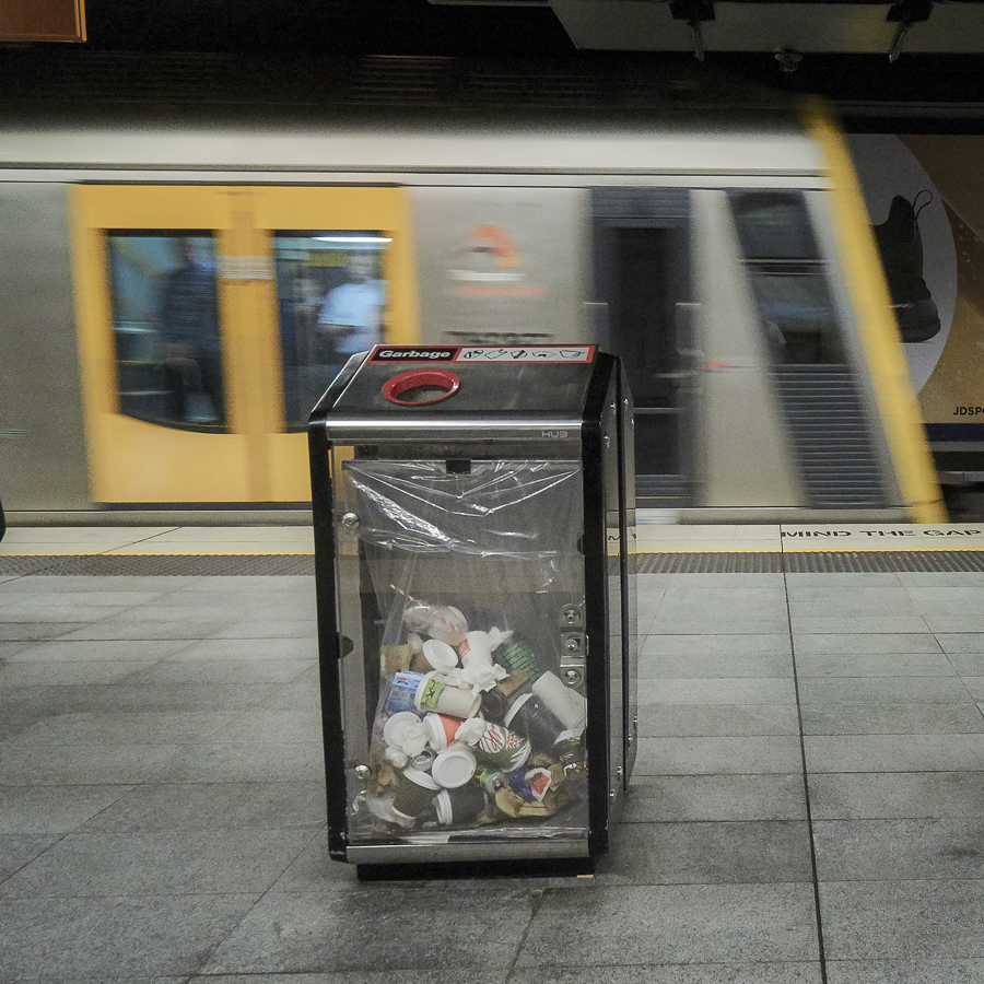 Train Garbage
